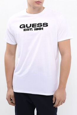 Guess: Хлопковая футболка 