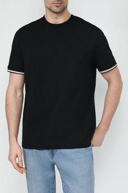 BOSS: Хлопковая футболка 