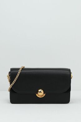 Furla: Чёрная сумка 