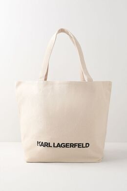 Karl Lagerfeld: Бежевая сумка 