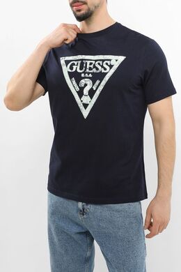 Guess: Хлопковая футболка 