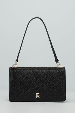 Tommy Hilfiger: Чёрная сумка  TH