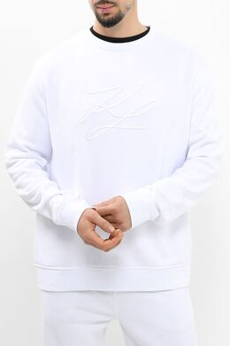 Karl Lagerfeld: Хлопковый свитшот 