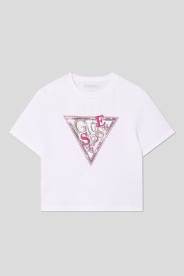 Guess: Хлопковая футболка 