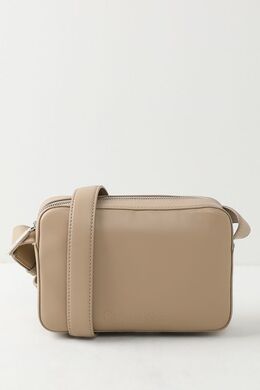 Calvin Klein: Коричневая сумка 