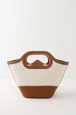 Karl Lagerfeld: Бежевая сумка 