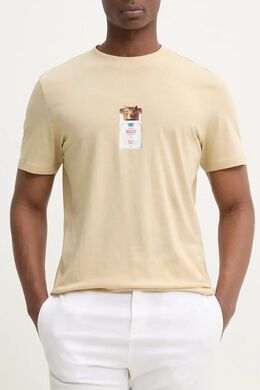 HUGO: Хлопковая футболка 