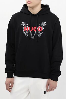 HUGO: Хлопковая толстовка 