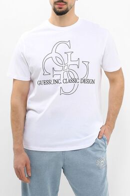 Guess: Хлопковая футболка 