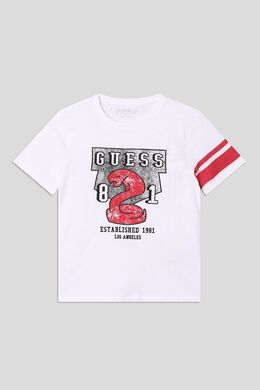 Guess: Хлопковая футболка 