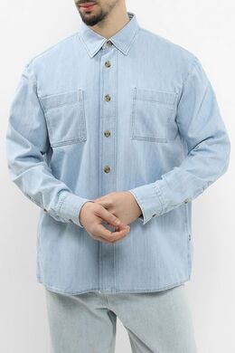 BOSS: Джинсовая рубашка 