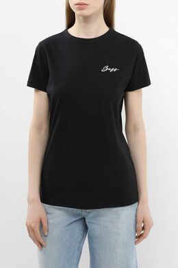 BOSS: Хлопковая футболка 