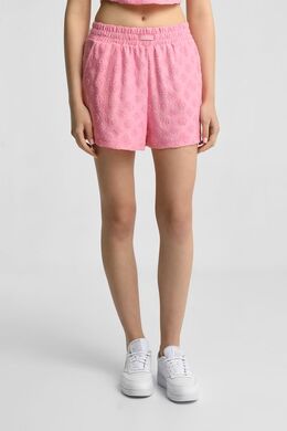 Guess: Розовые шорты 