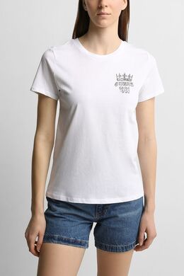 Guess: Хлопковая футболка 