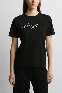 HUGO: Хлопковая футболка 