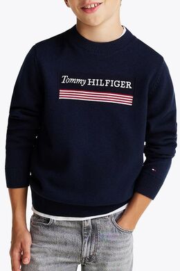 Tommy Hilfiger: Хлопковый свитер 