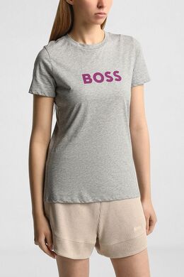 BOSS: Хлопковая футболка 