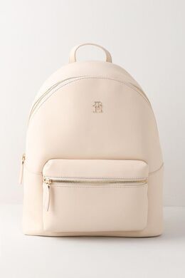 Tommy Hilfiger: Бежевый рюкзак  TH