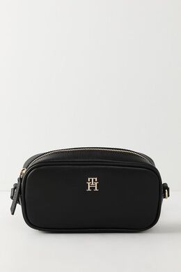 Tommy Hilfiger: Чёрная сумка  TH
