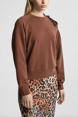 BOSS: Коричневый свитшот 