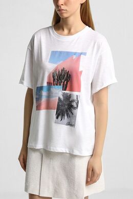 BOSS: Хлопковая футболка 