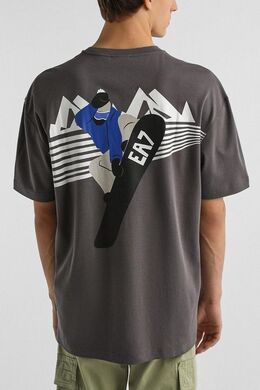 Ea7: Хлопковая футболка 