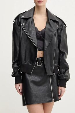 HUGO: Кожаная куртка 