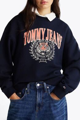 Tommy Jeans: Хлопковый свитшот 