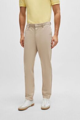 BOSS: Хлопковые брюки 