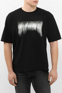 Guess: Хлопковая футболка 