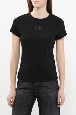 Calvin Klein: Хлопковая футболка 