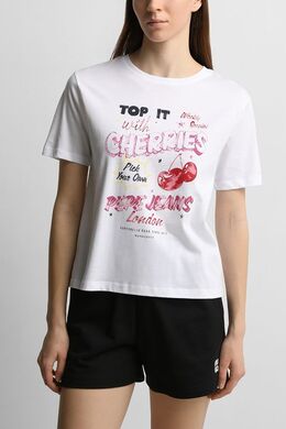 PEPE JEANS: Хлопковая футболка 