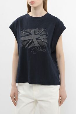 PEPE JEANS: Хлопковая футболка 