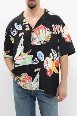 HUGO: Рубашка с коротким рукавом 