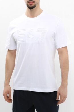 Ea7: Хлопковая футболка 