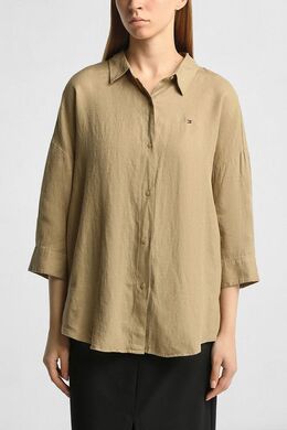 Tommy Hilfiger: Льняная рубашка 
