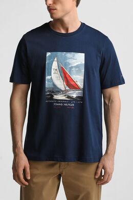 Tommy Hilfiger: Хлопковая футболка 