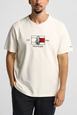Tommy Hilfiger: Хлопковая футболка 