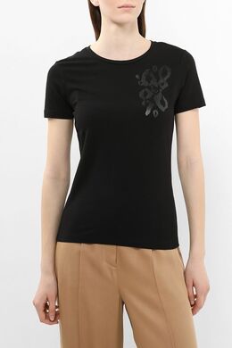 Ea7: Хлопковая футболка 