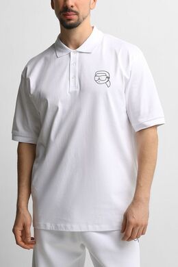 Karl Lagerfeld: Хлопковое поло 