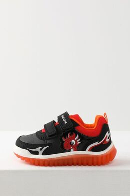 Geox: Чёрные кроссовки 