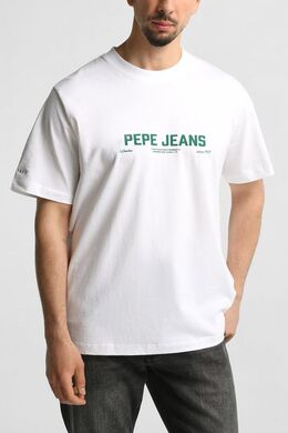 PEPE JEANS: Хлопковая футболка 
