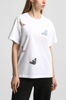 EMPORIO ARMANI: Хлопковая футболка 