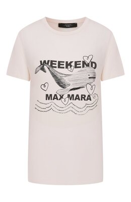 Weekend Max Mara: Хлопковая футболка 