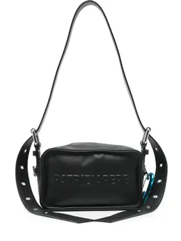 Сумка на плечо с тисненым логотипом Patrizia Pepe, черный 31890026 | черный