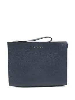 Новый клатч Prestige на молнии Orciani, синий 31931584 | синий