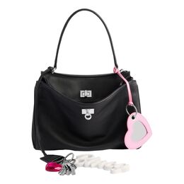 Сумка (WMNS) Balenciaga Rodeo Small Handbag Used Effect With One Charm 'Black' 7897792aa831000 | black