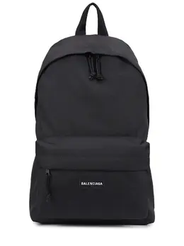 BALENCIAGA: Чёрный рюкзак 