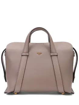 FENDI: Бежевая сумка  Boston