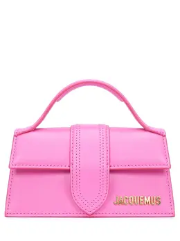 JACQUEMUS: Розовая сумка  Le Bambino